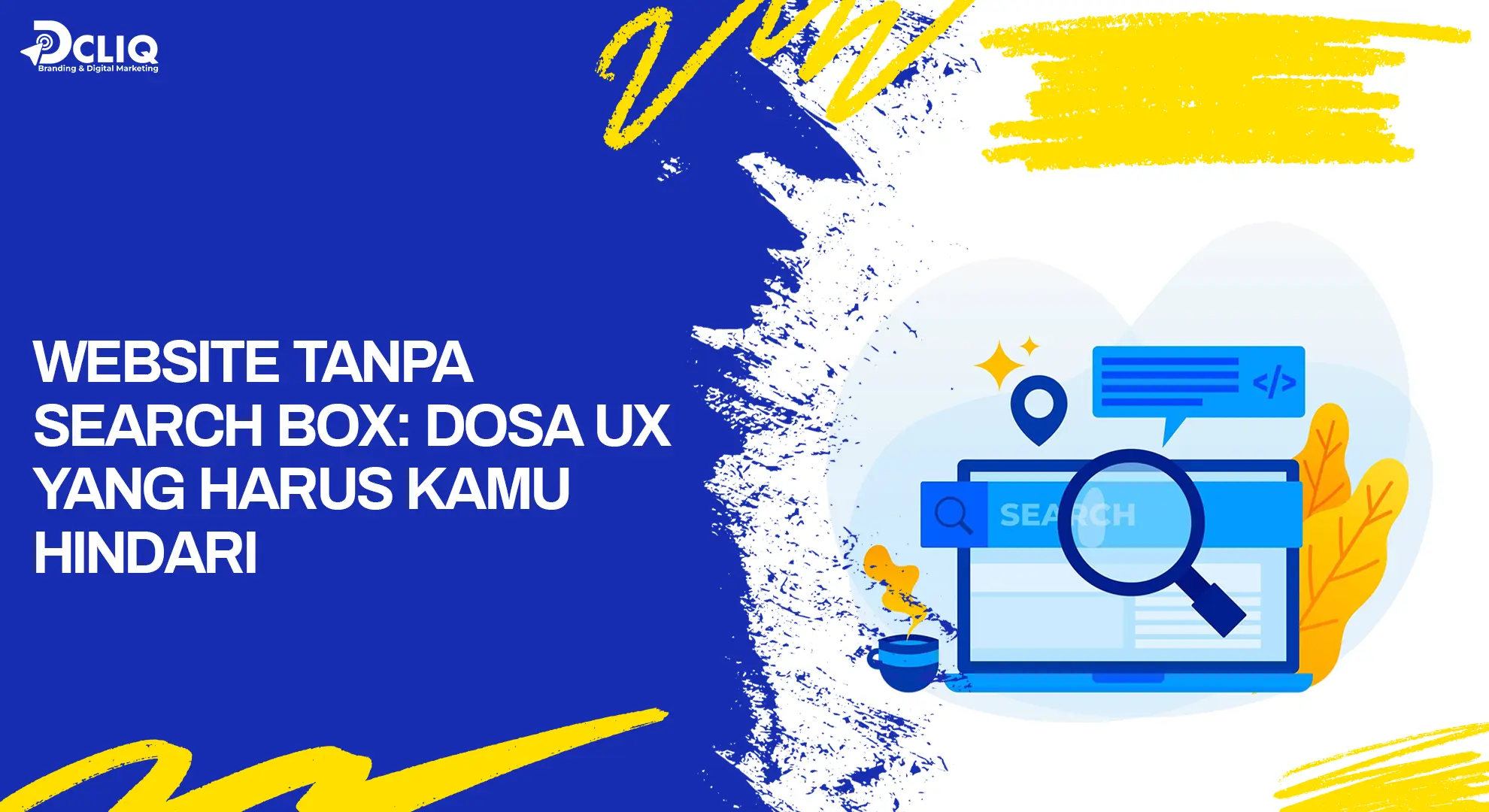 Website Tanpa Search Box: Dosa UX yang Harus Kamu Hindari