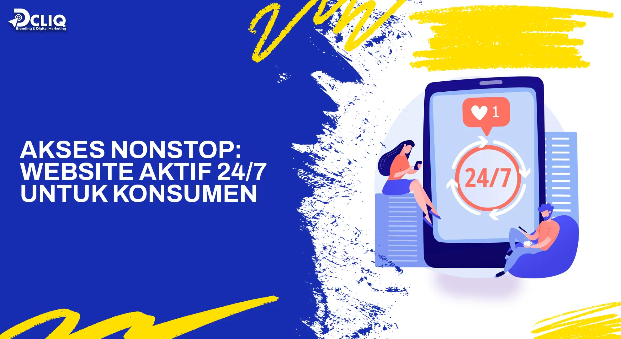 akses nonstop: website aktif 24/7 untuk konsumen