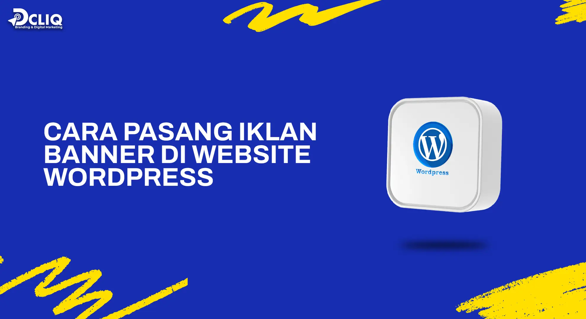 cara pasang iklan banner di website wordpress