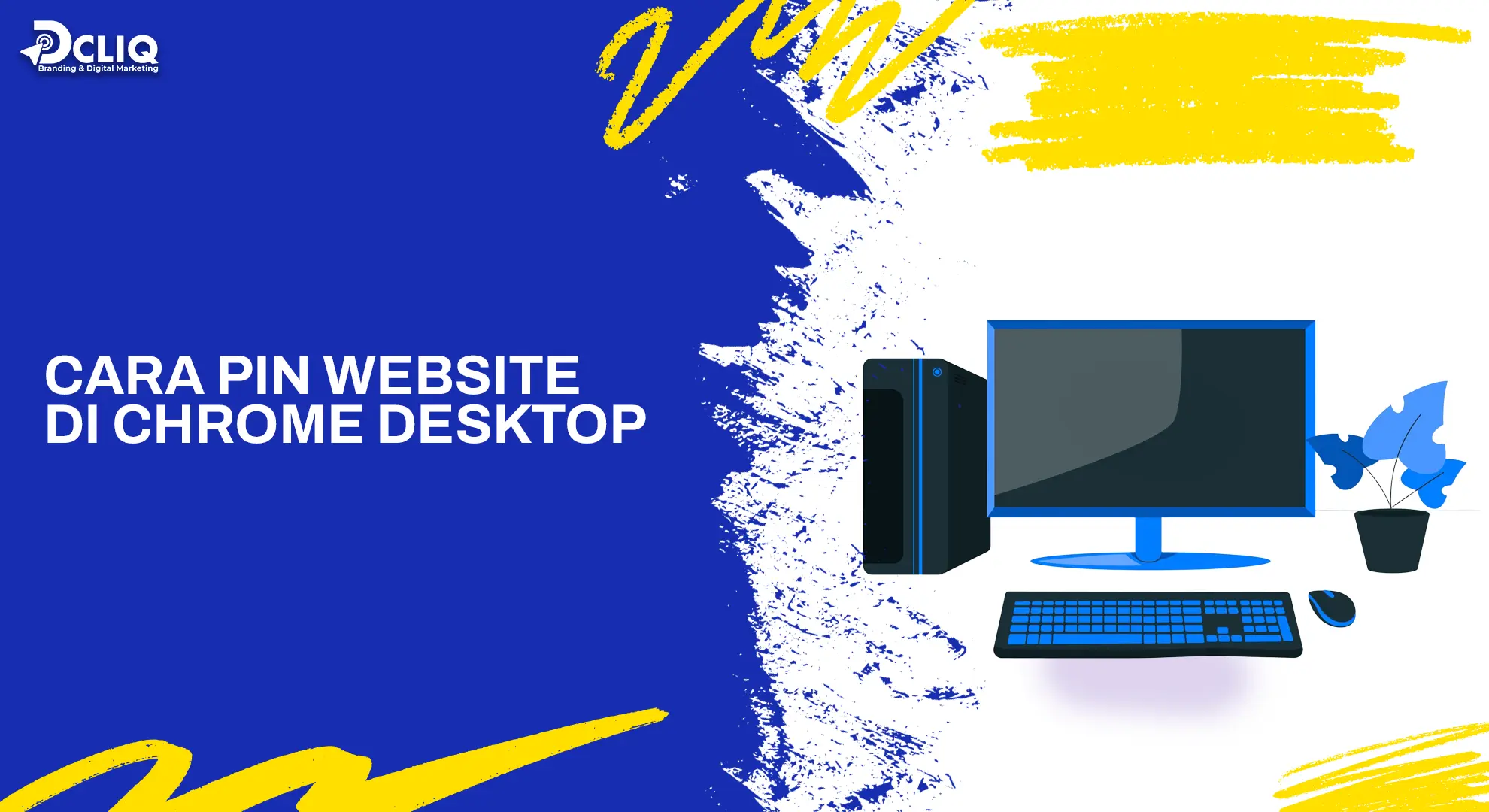 cara pin website di chrome desktop