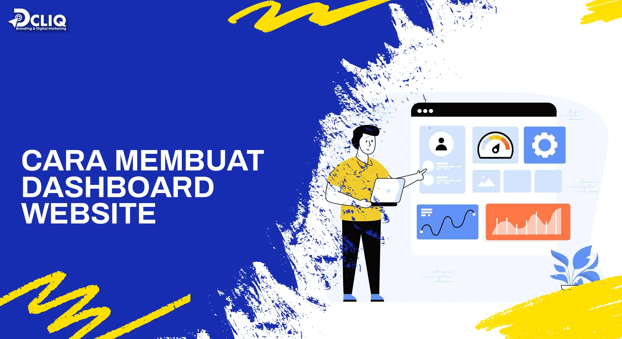 cara membuat dashboard website
