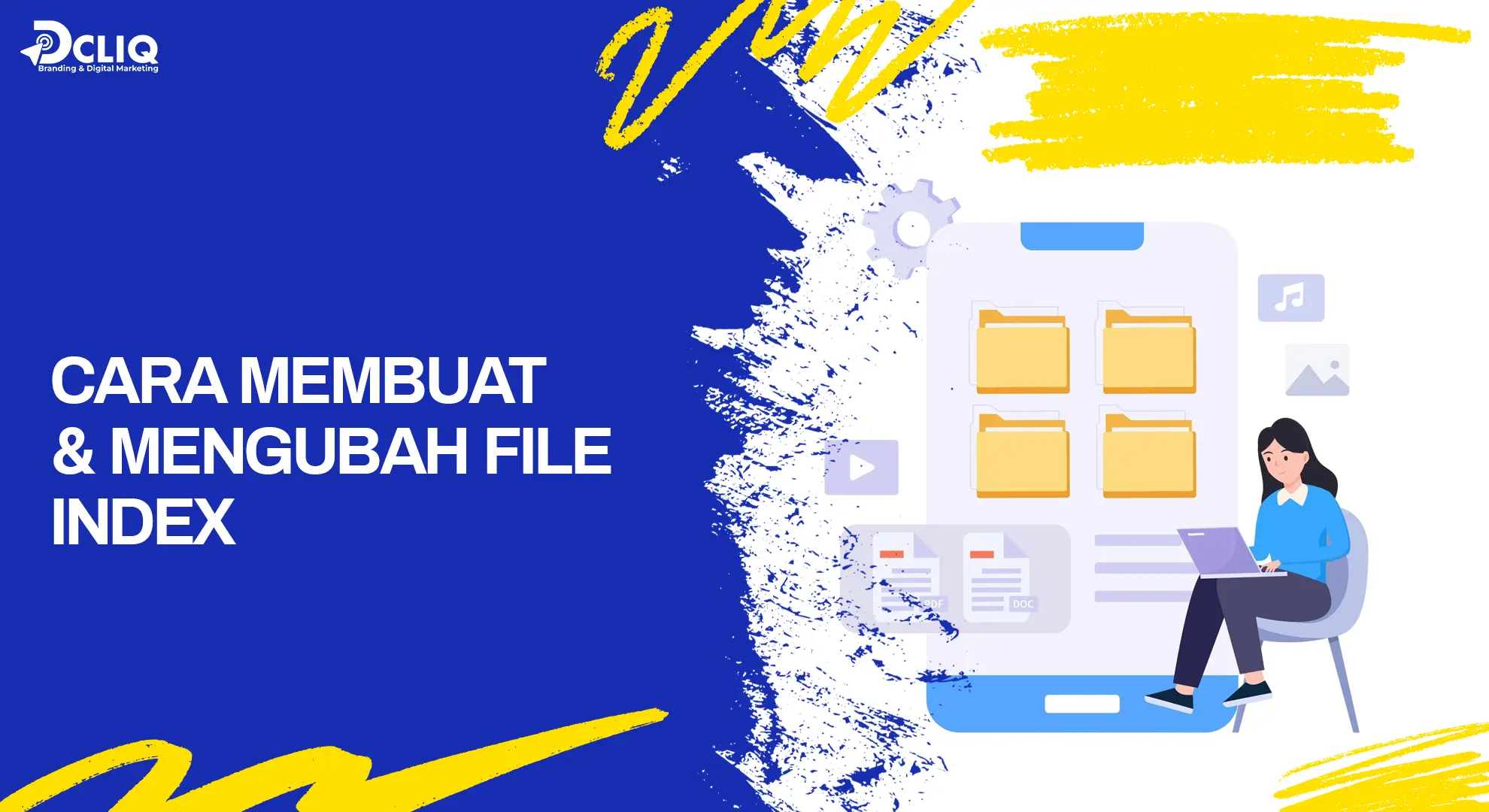 cara membuat & mengubah file index