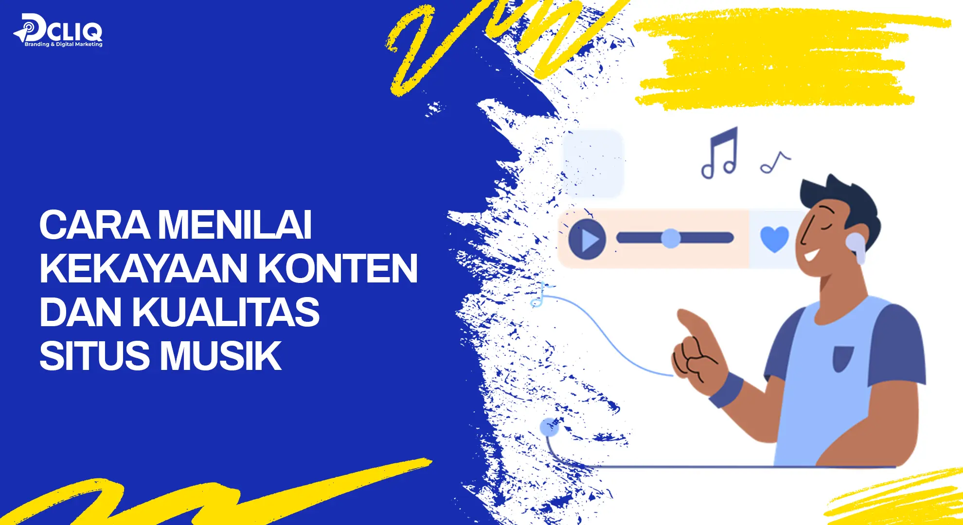 cara menilai kekayaan konten dan kualitas situs musik