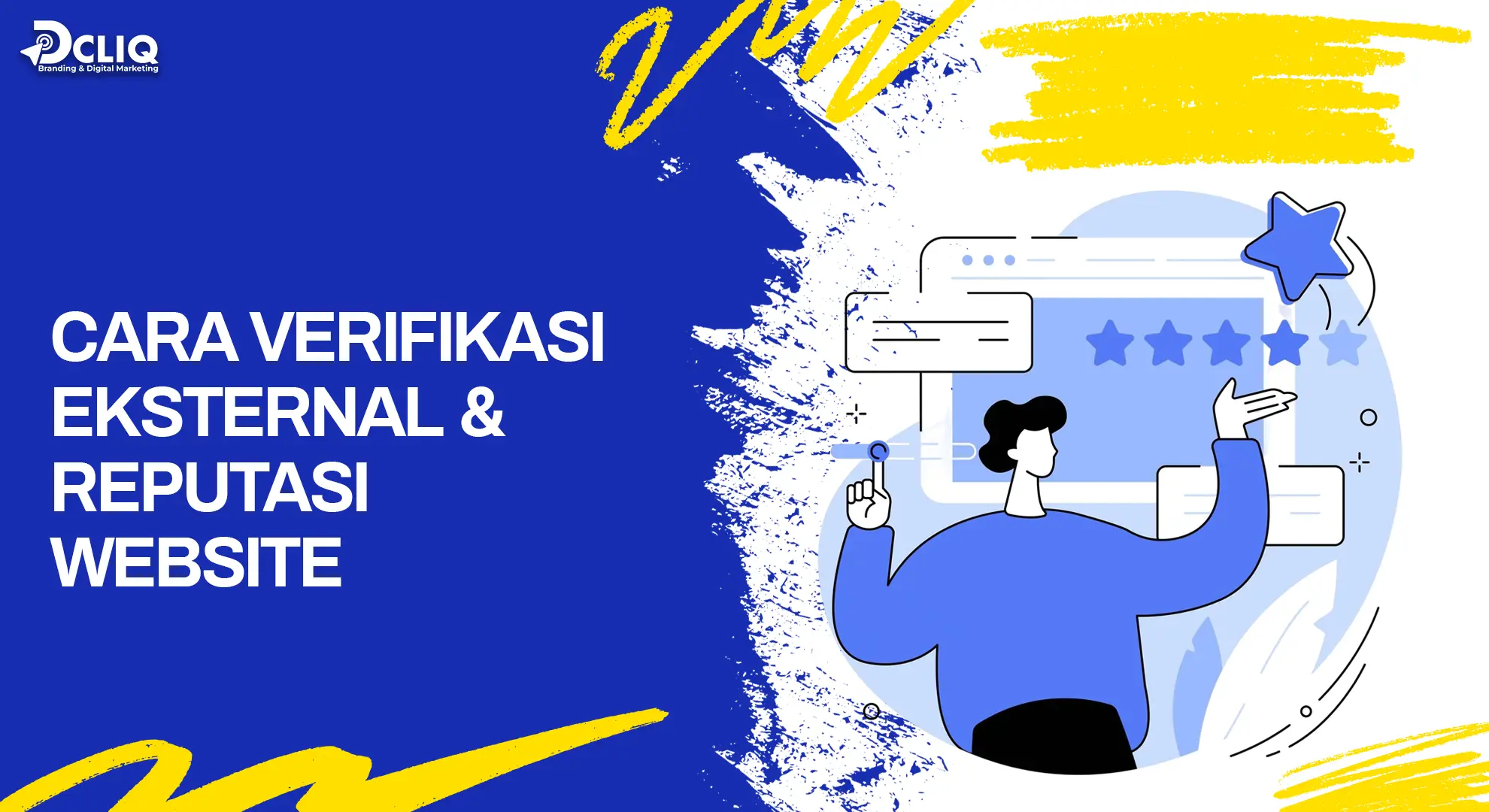 cara verifikasi eksternal & reputasi website