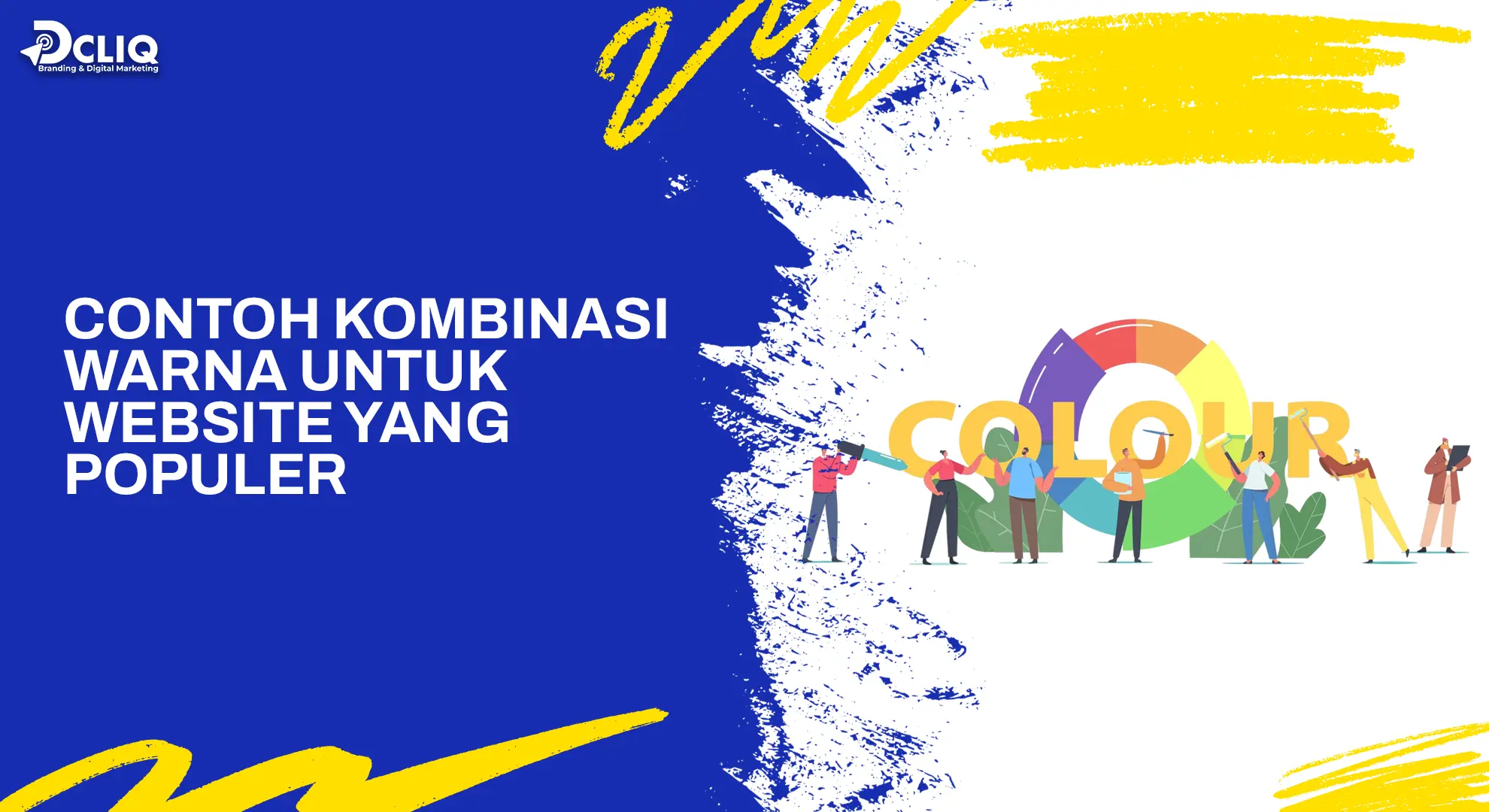contoh kombinasi warna untuk website yang populer