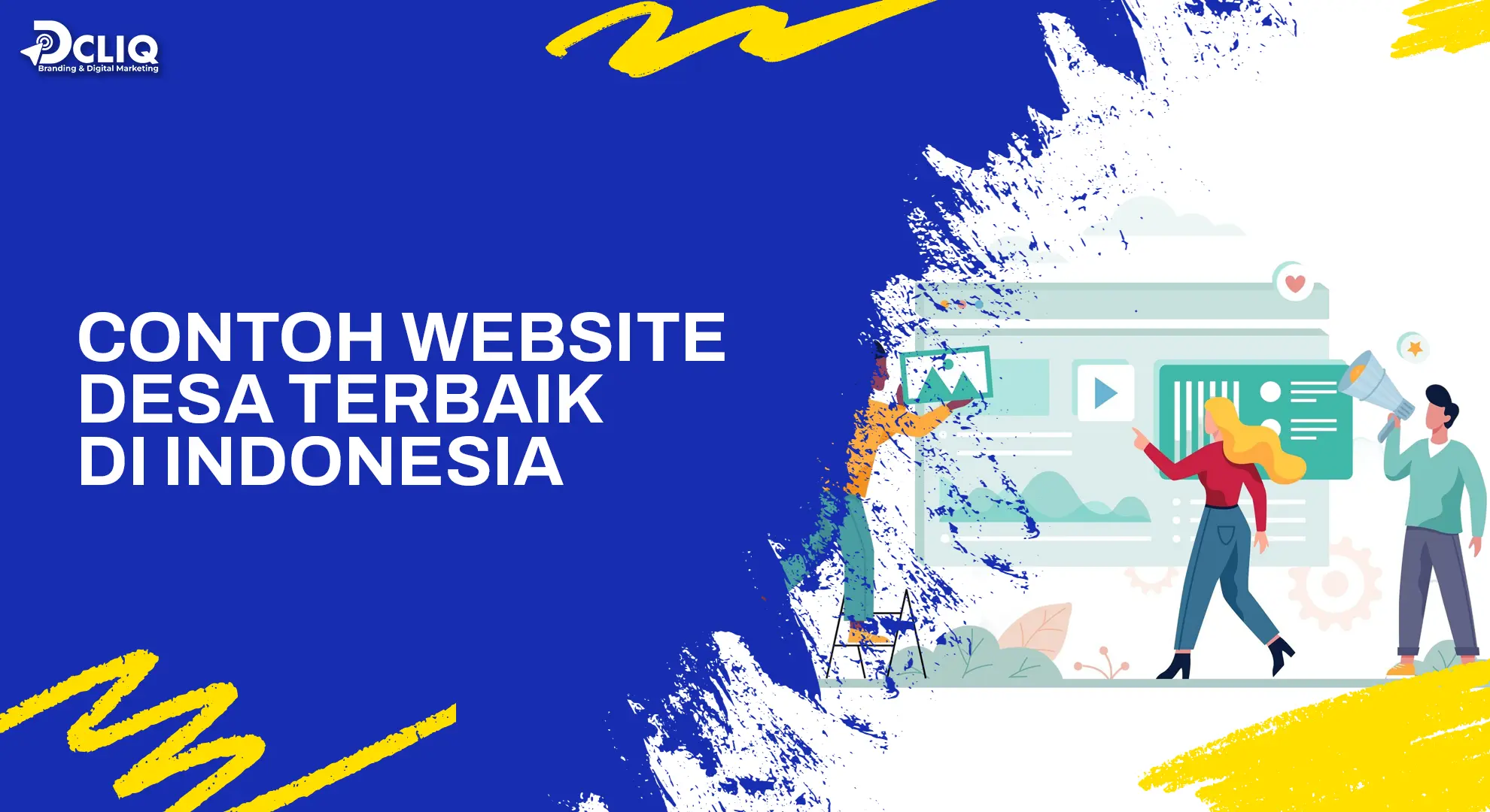 contoh website desa terbaik di indonesia