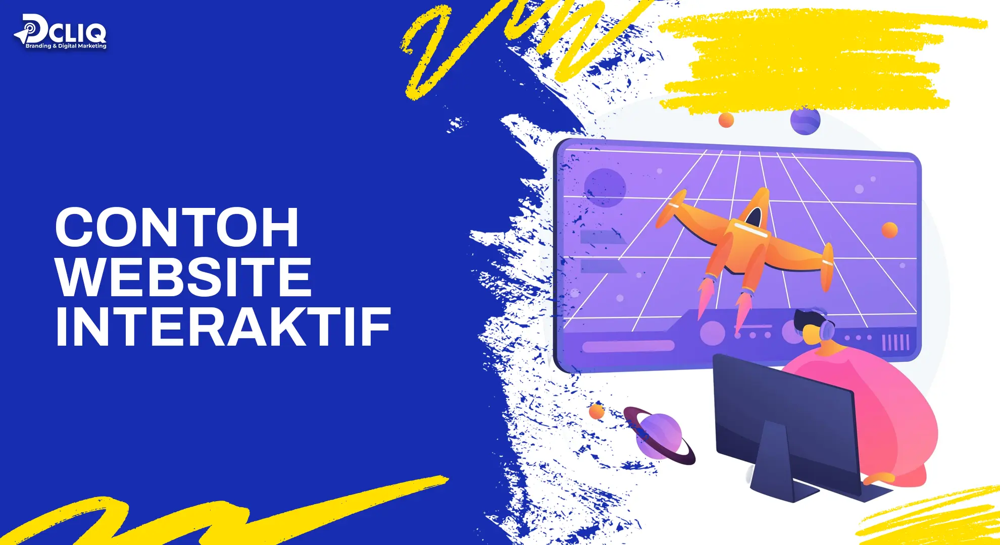 contoh website interaktif