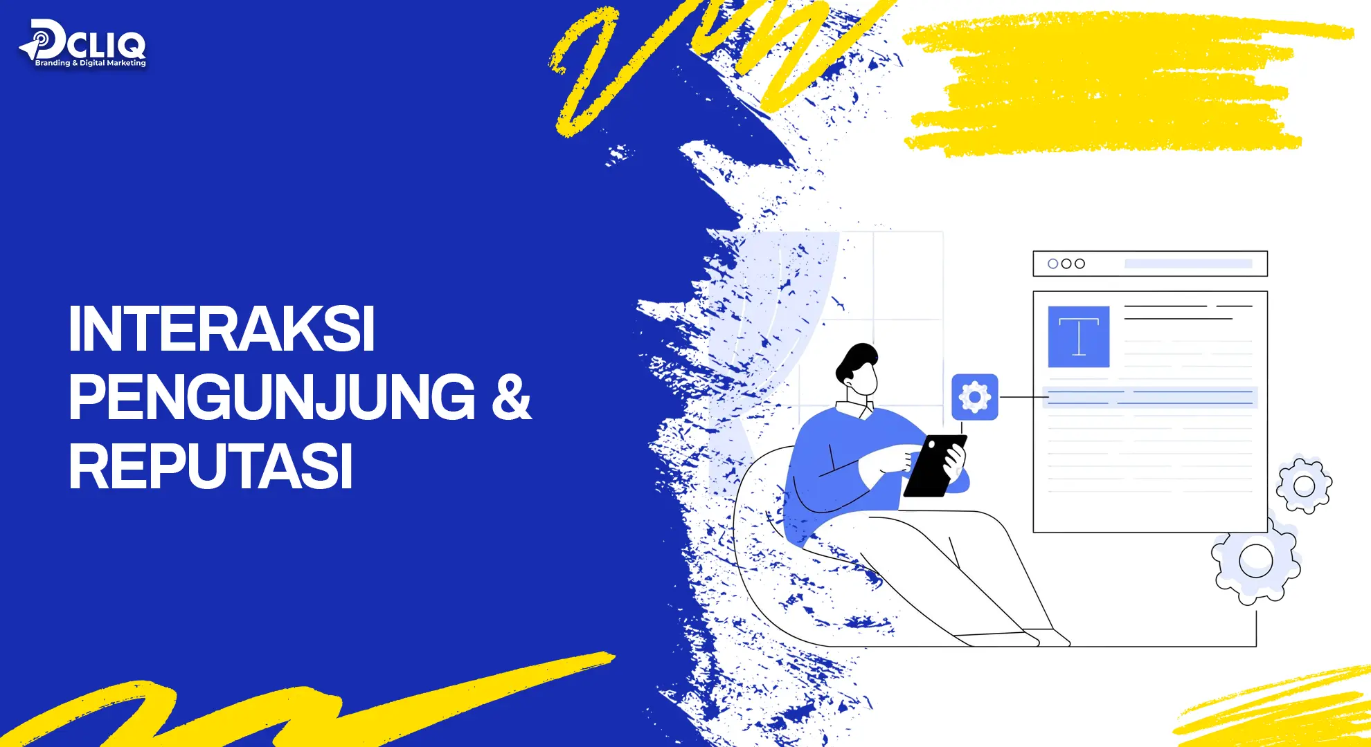 interaksi pengunjung & reputasi