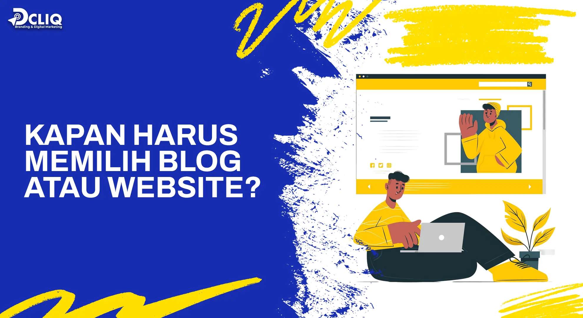kapan harus memilih blog atau website