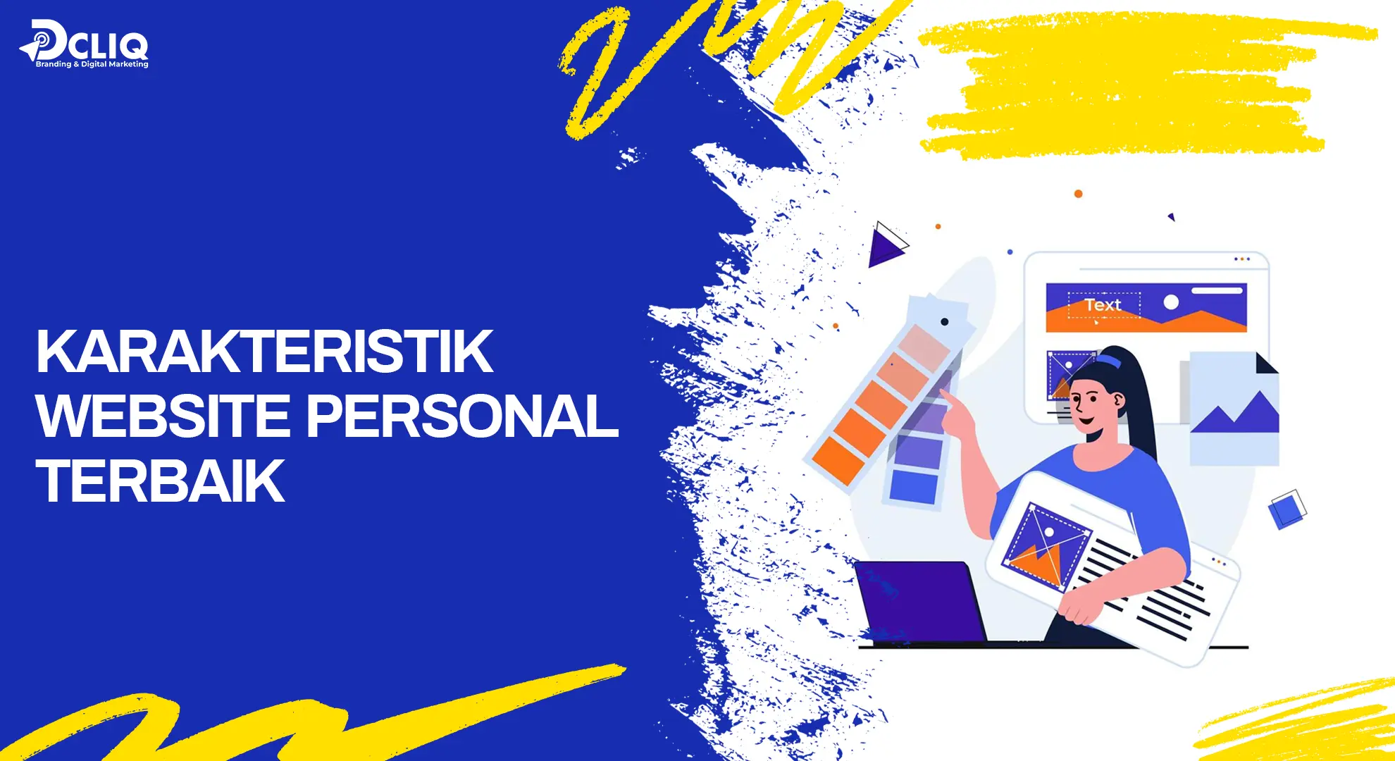 karakteristik website personal terbaik