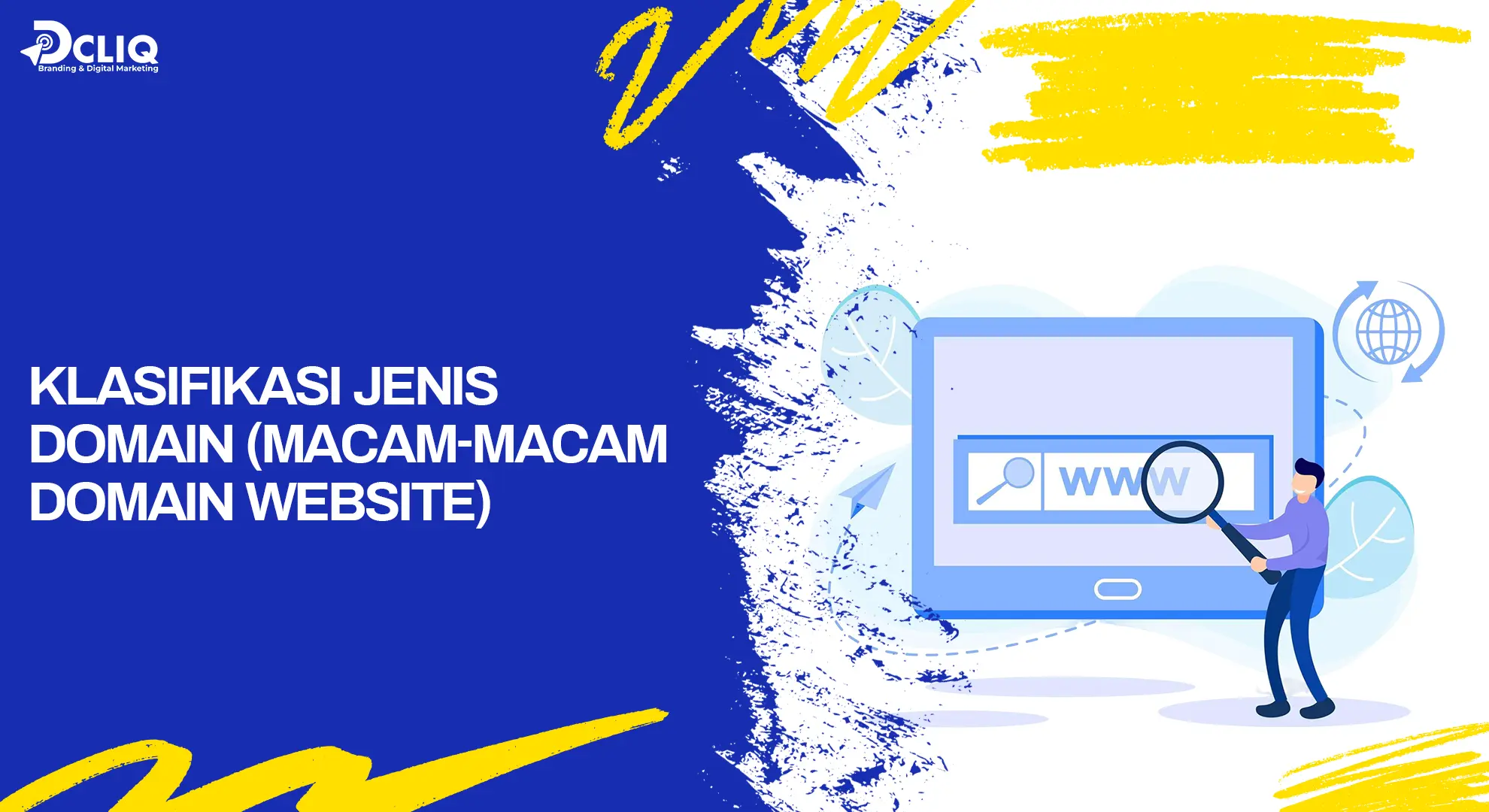 klasifikasi jenis domain (macam-macam domain website)