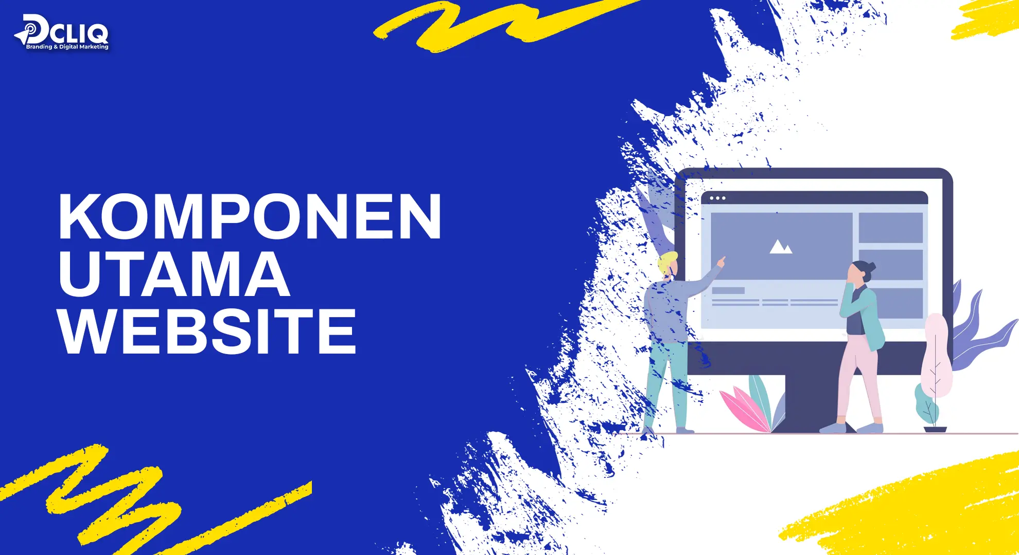 komponen utama website