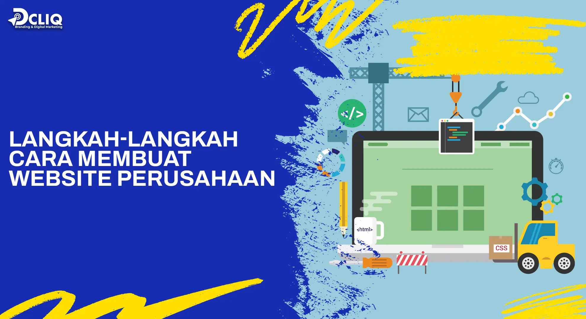 langkah langkah cara membuat website perusahaan