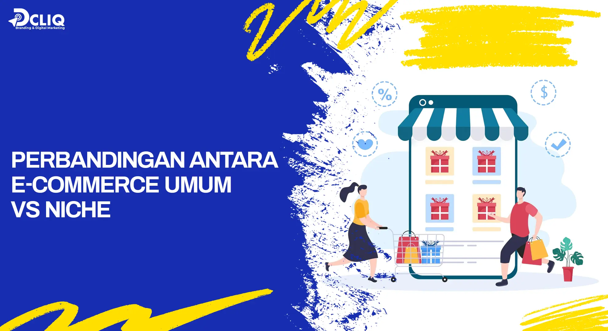 perbandingan antara e-commerce umum vs niche