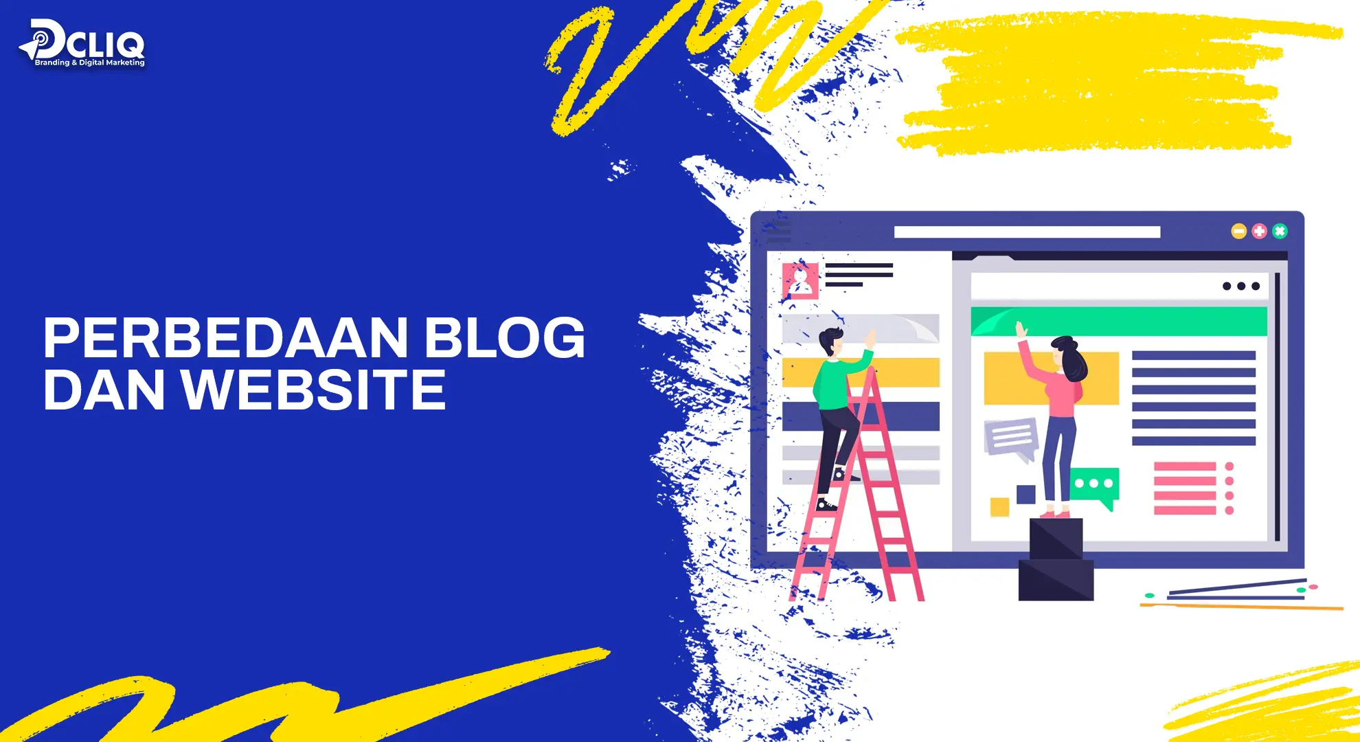 perbedaan blog dan website