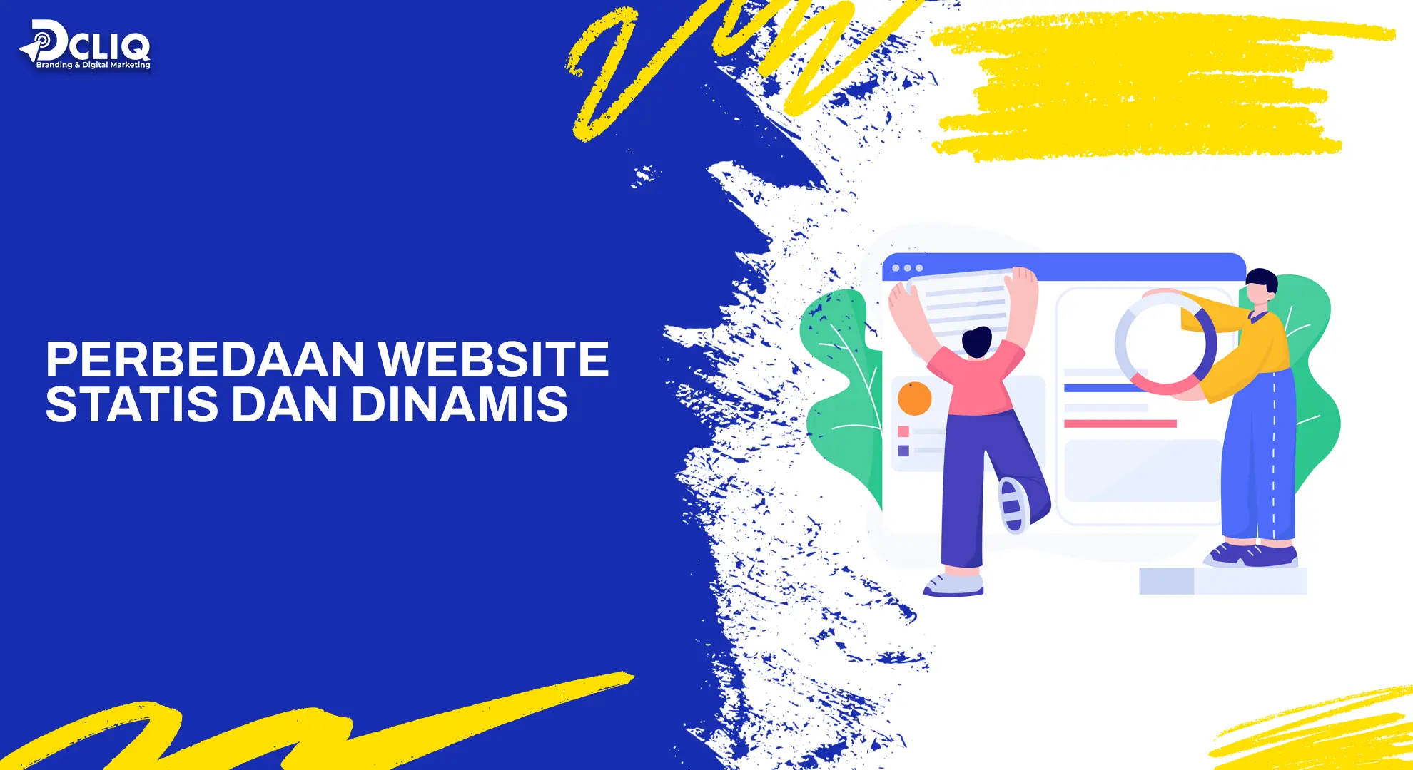 perbedaan website statis dan dinamis