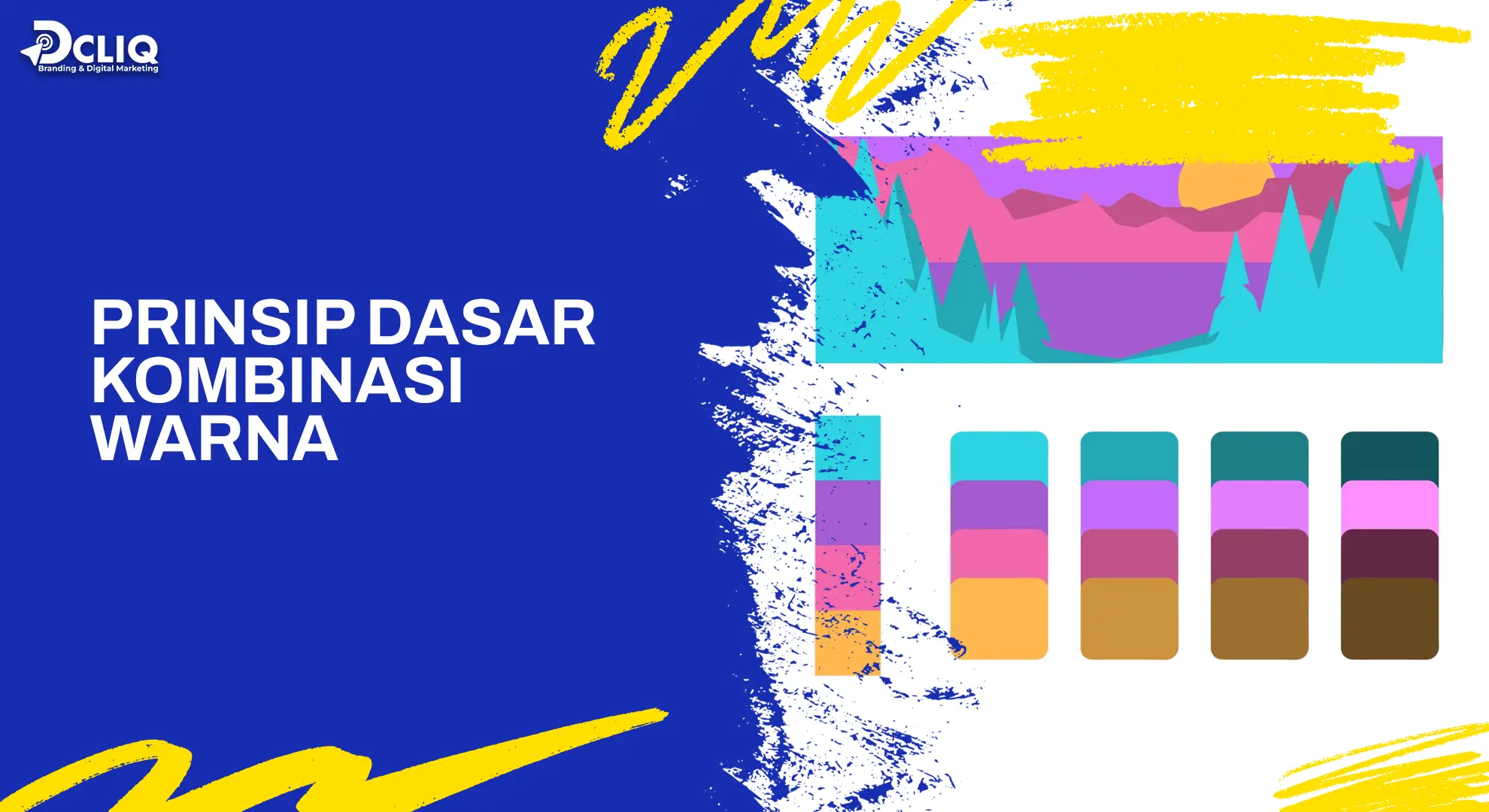 prinsip dasar kombinasi warna