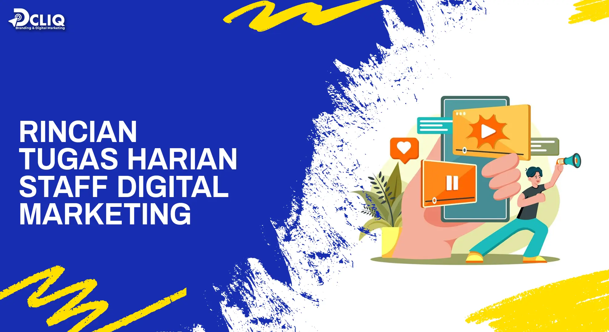 rincian tugas harian staff digital marketing