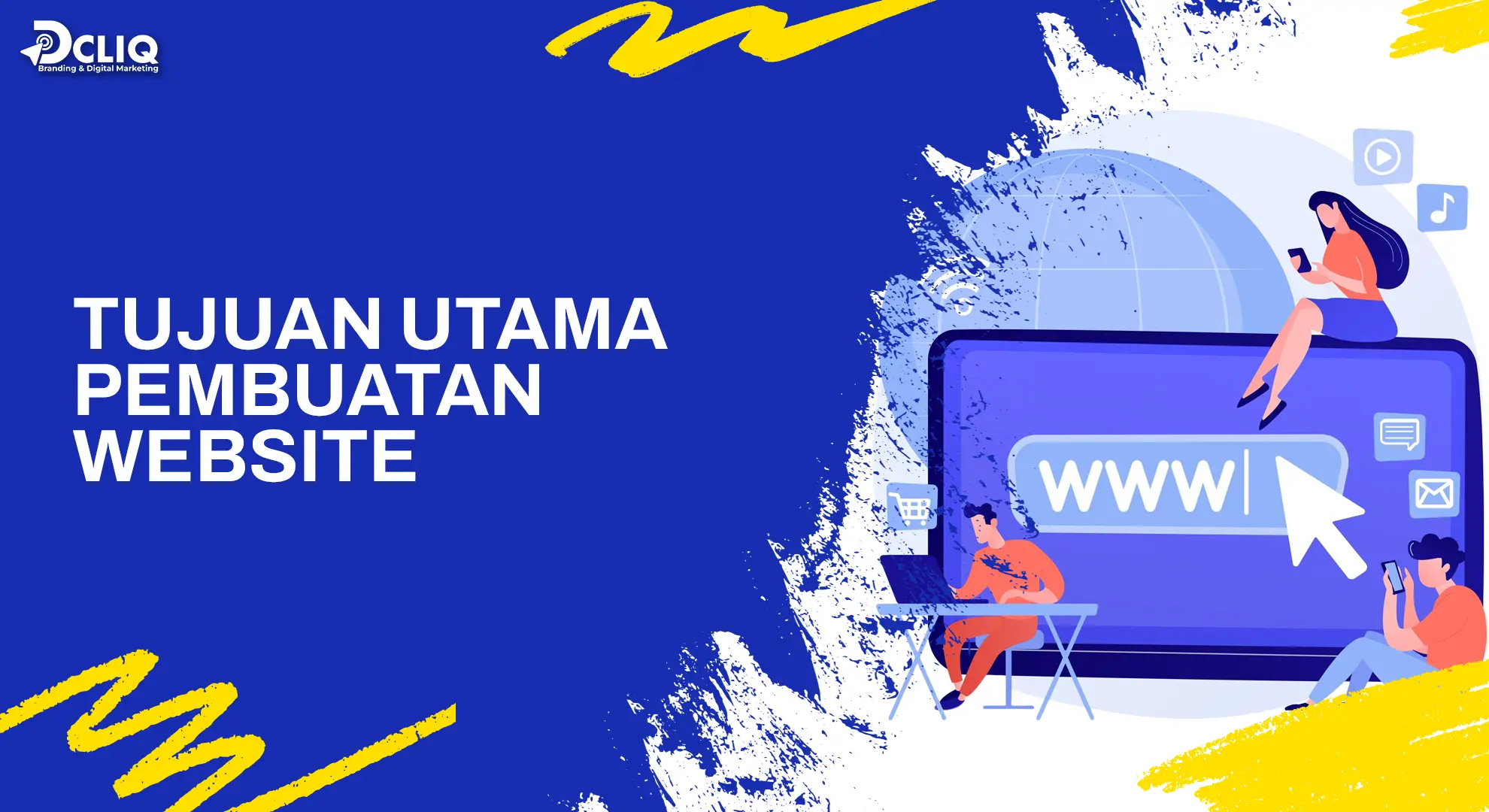 tujuan utama pembuatan website