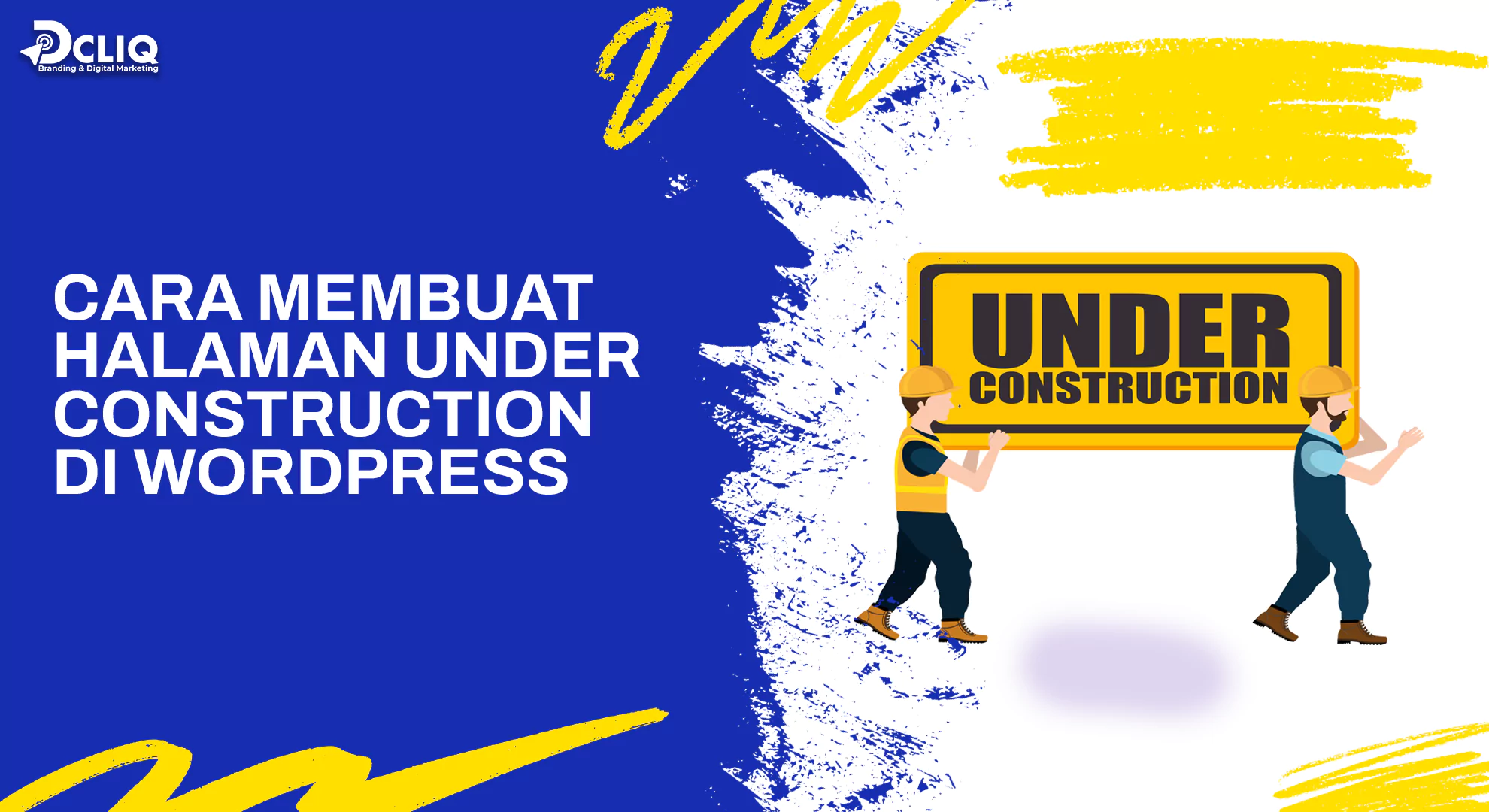cara membuat halaman under construction di wordpress