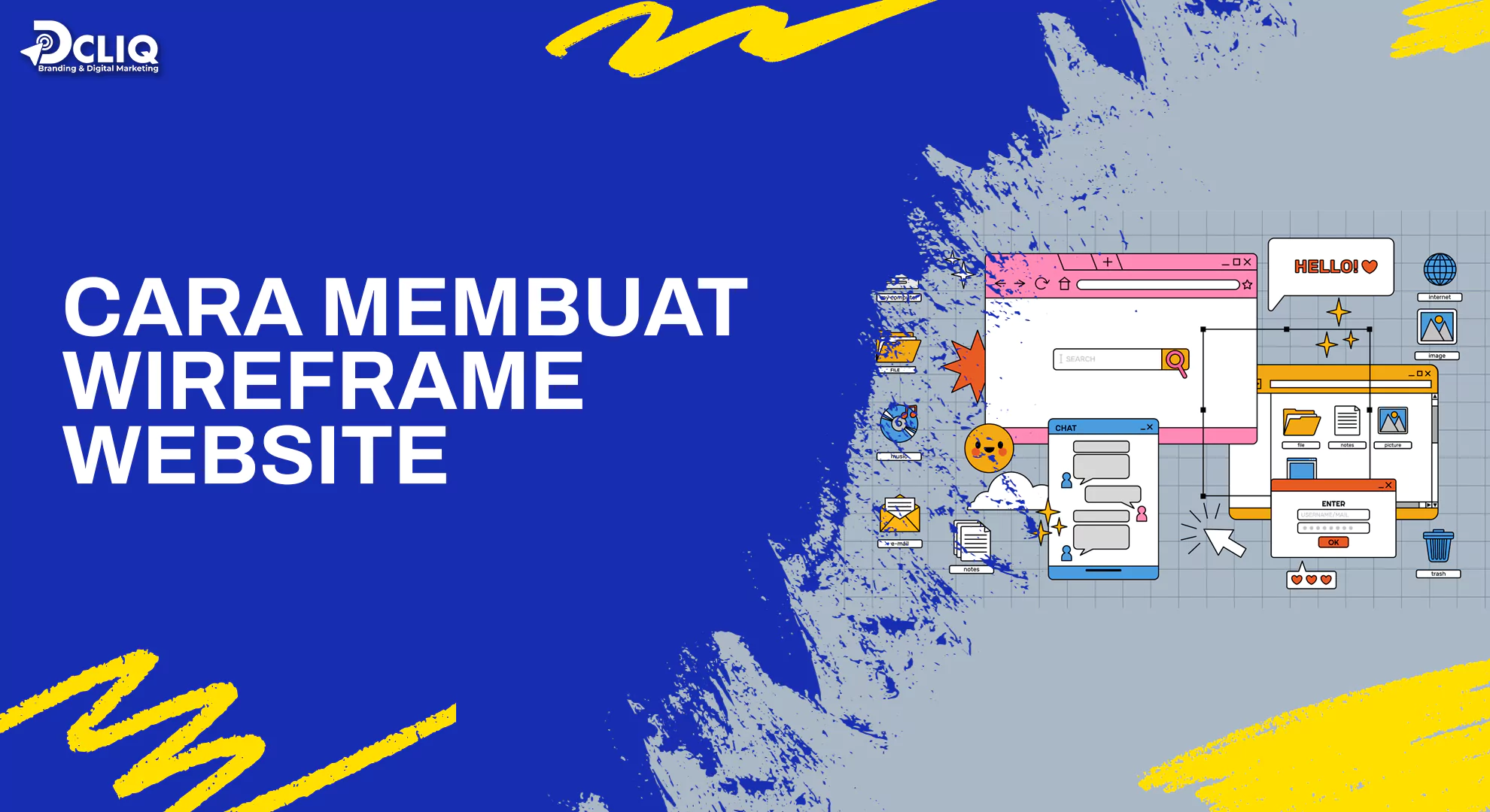Cara Membuat wireframe website