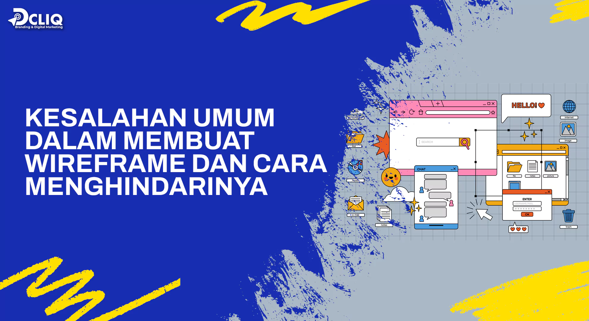 kesalahan umum dalam membuat wireframe dan cara menghindari