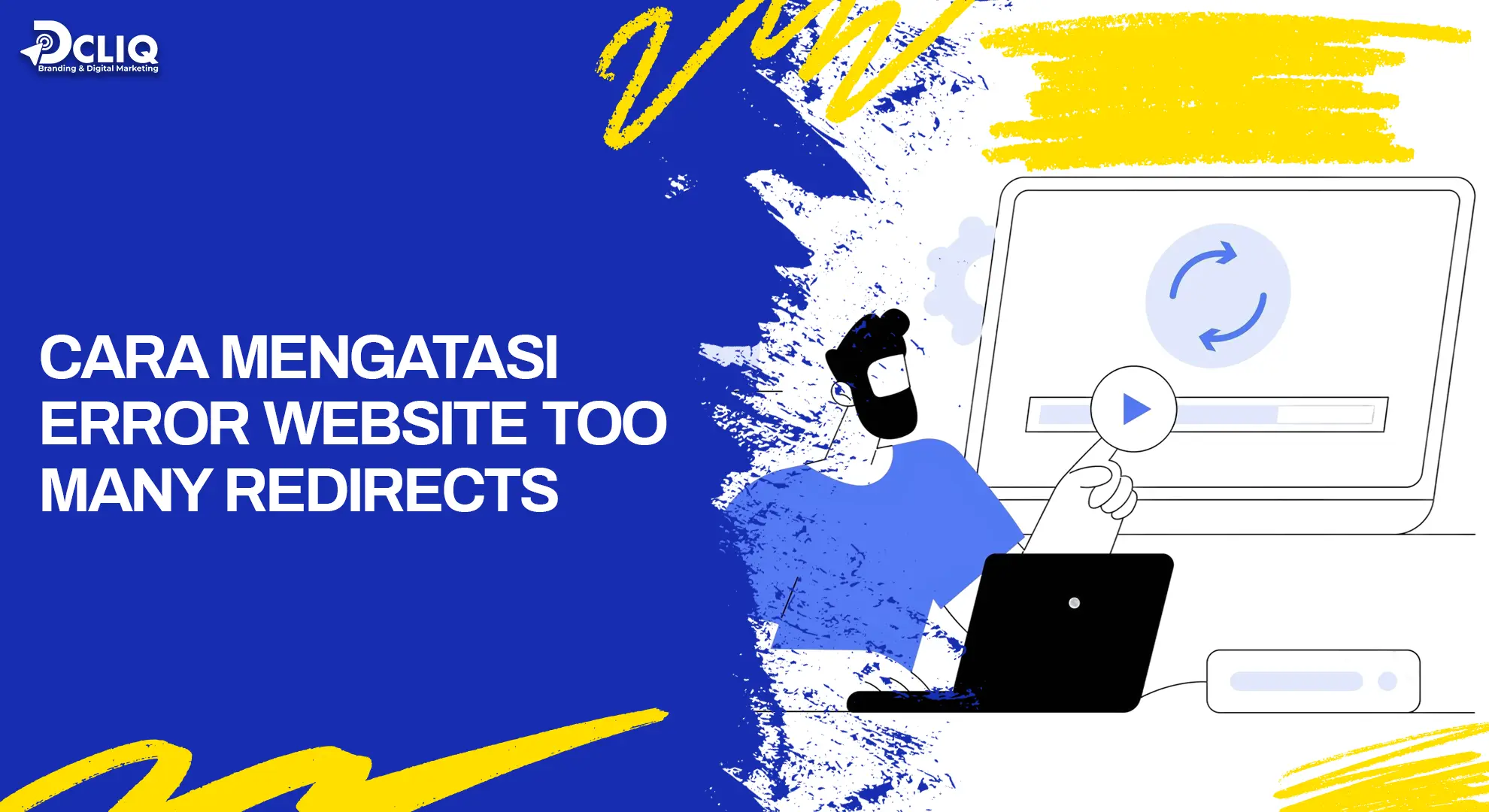 cara mengatasi error website too many redirect
