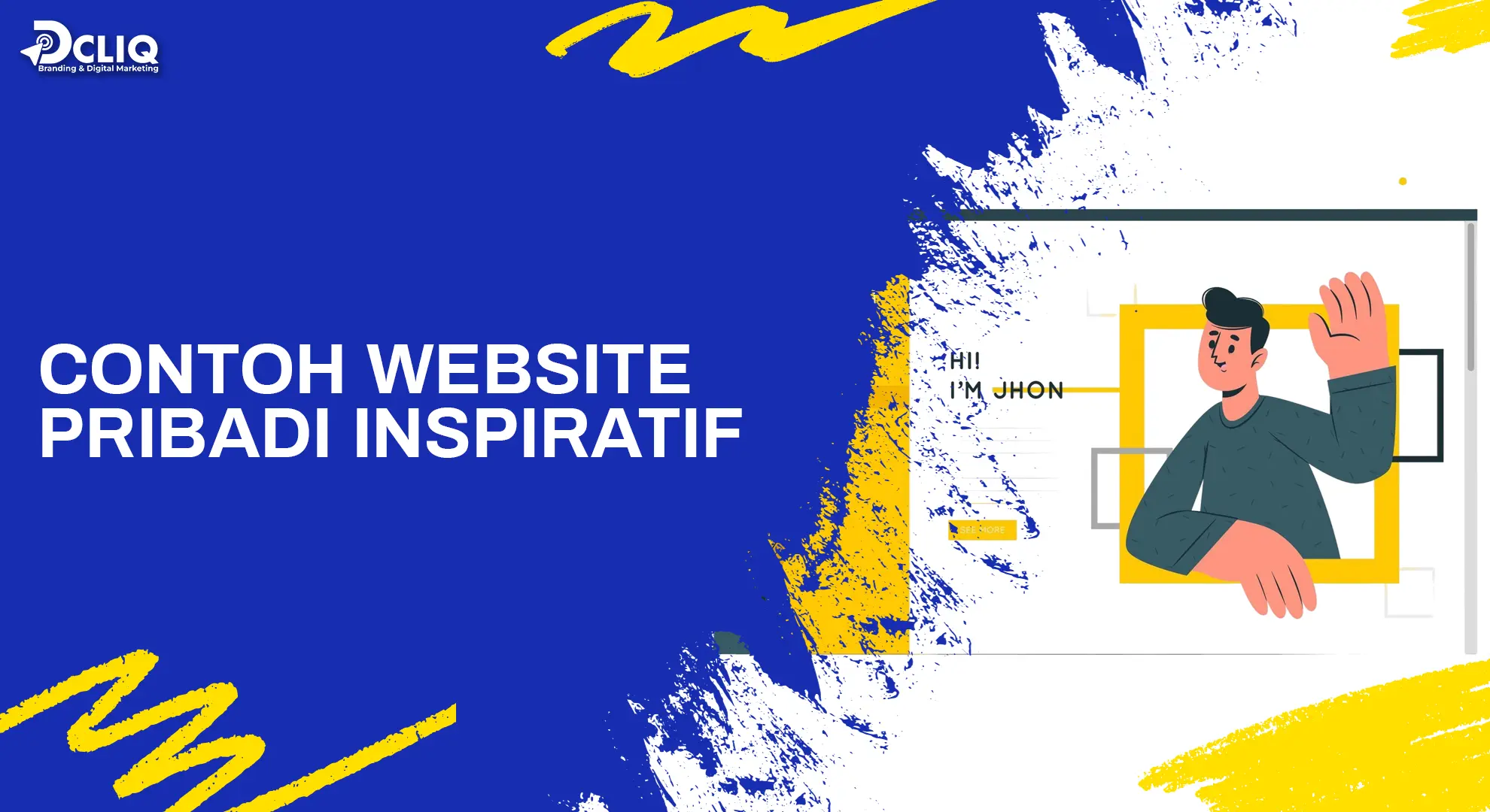 contoh website pribadi inspiratif