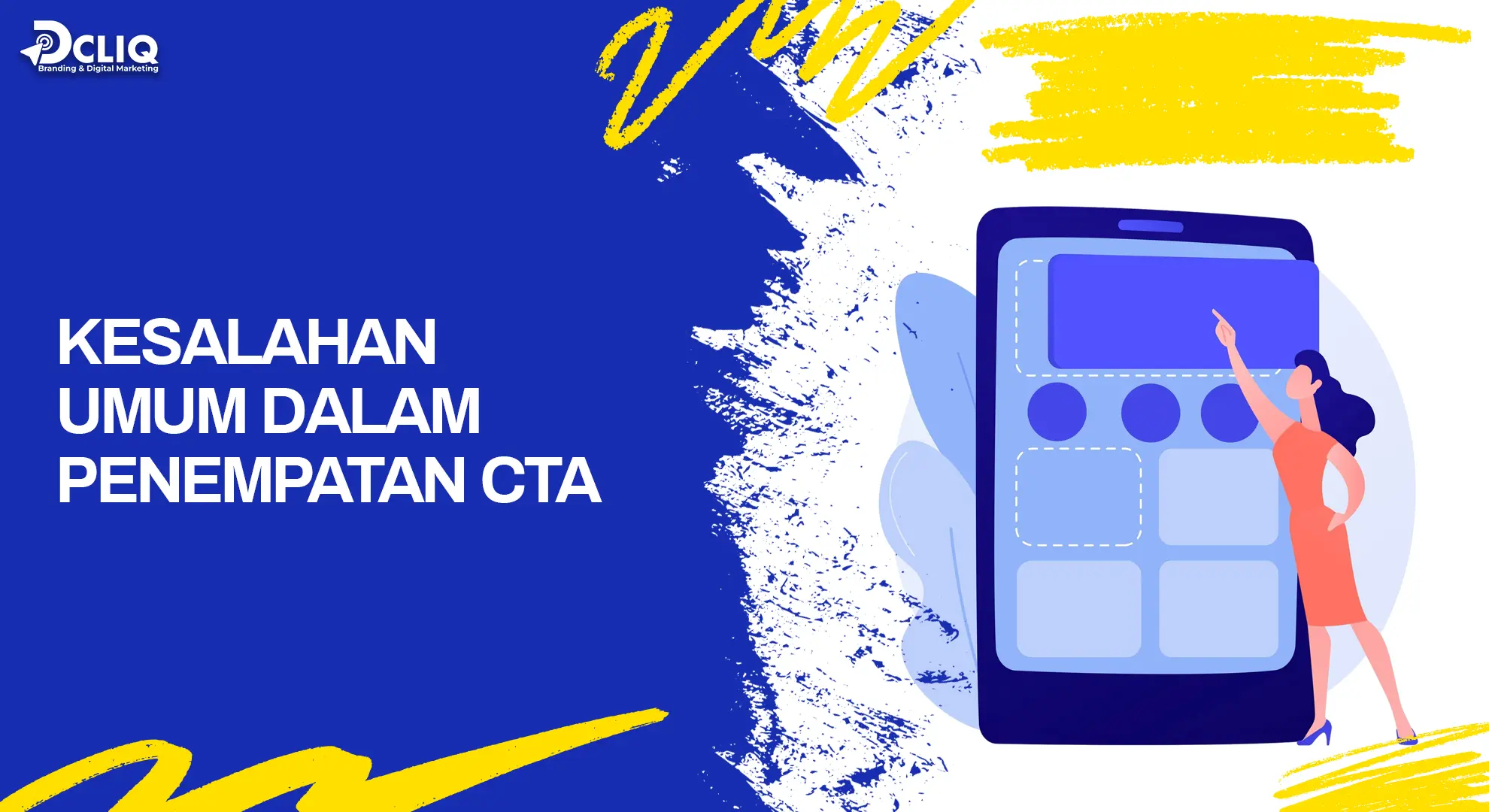 kesalahan umum dalam penempatan CTA