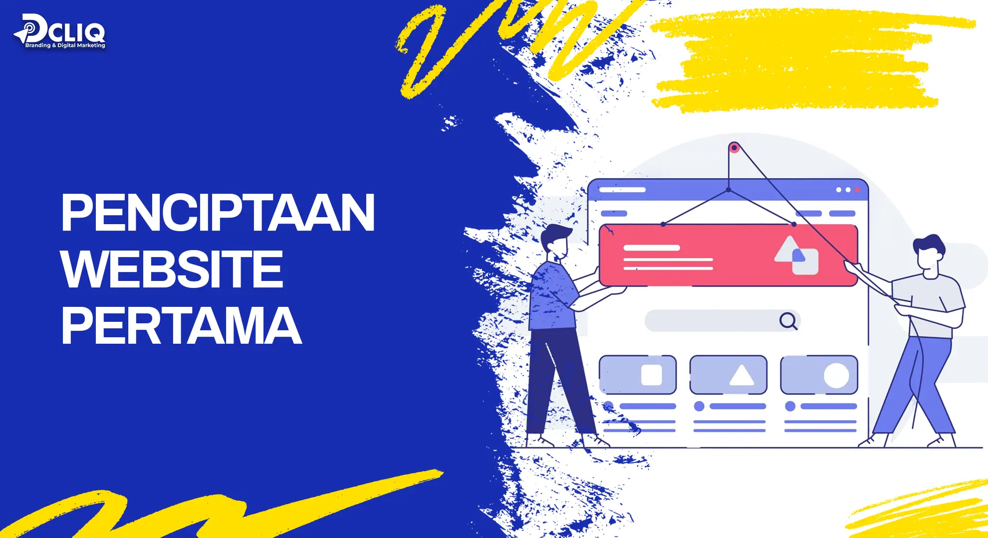 penciptaan website pertama