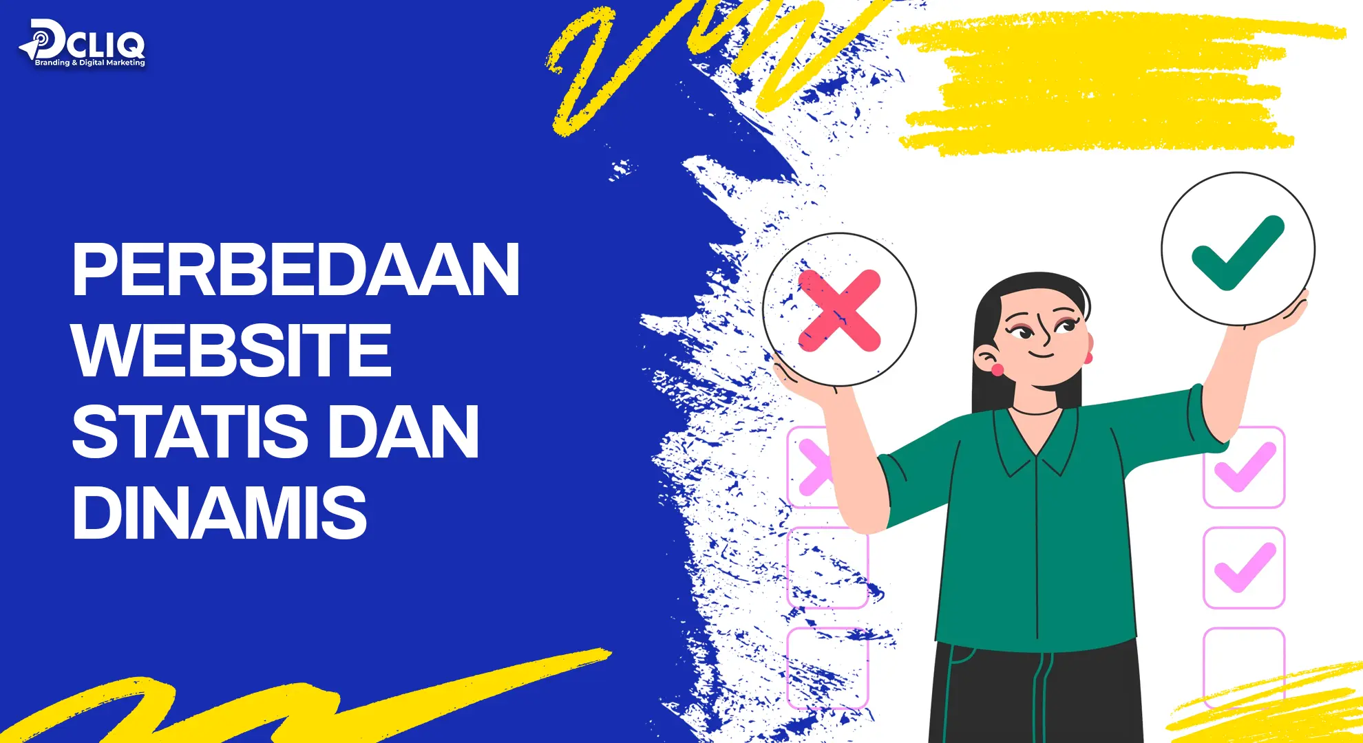 perbedaan website statis dan dinamis