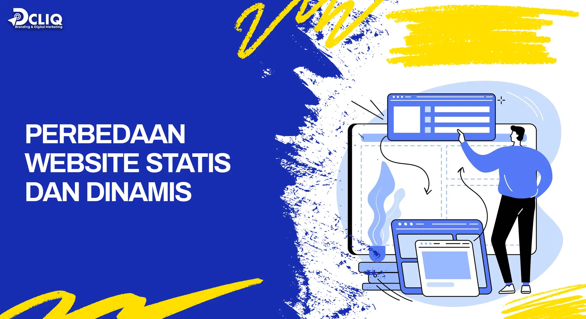 perbedaan website statis dan dinamis