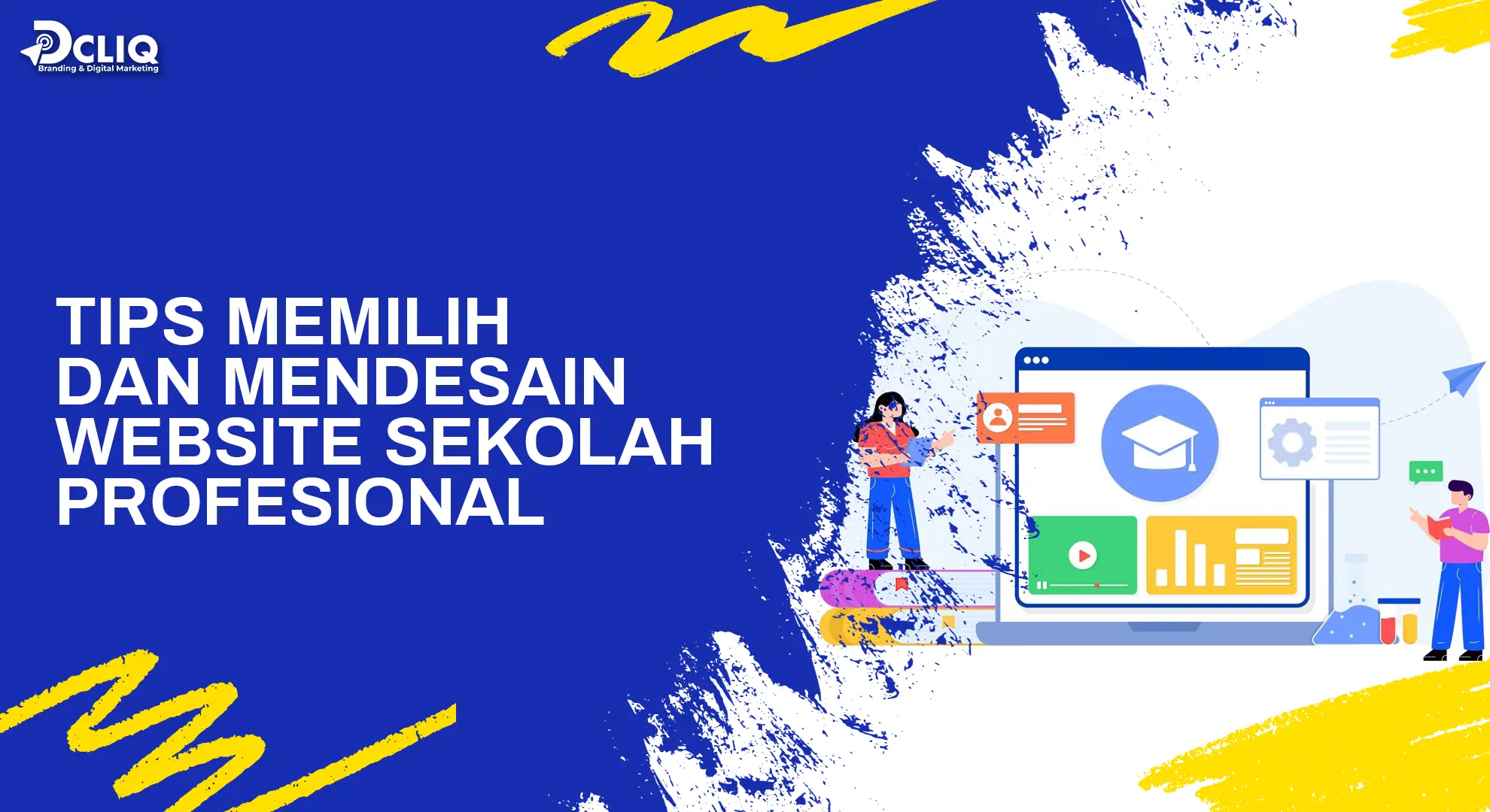 tips memilih dan mendesain website sekolah profesional